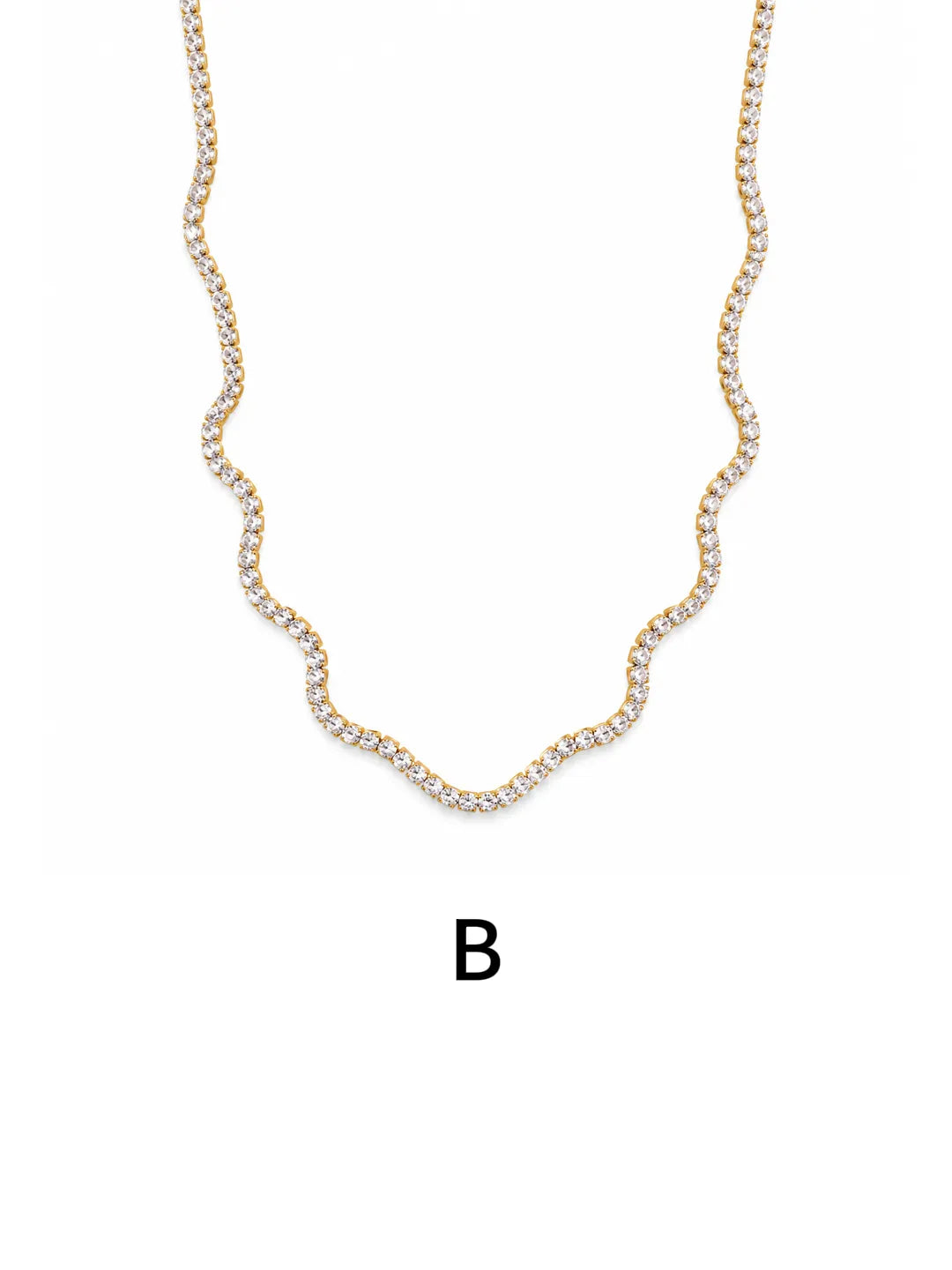 LILAC RIPPLE NECKLACE