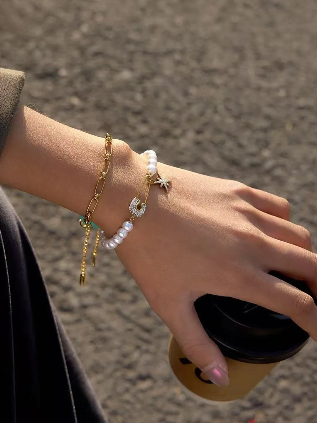 STAR PEARL BRACELET