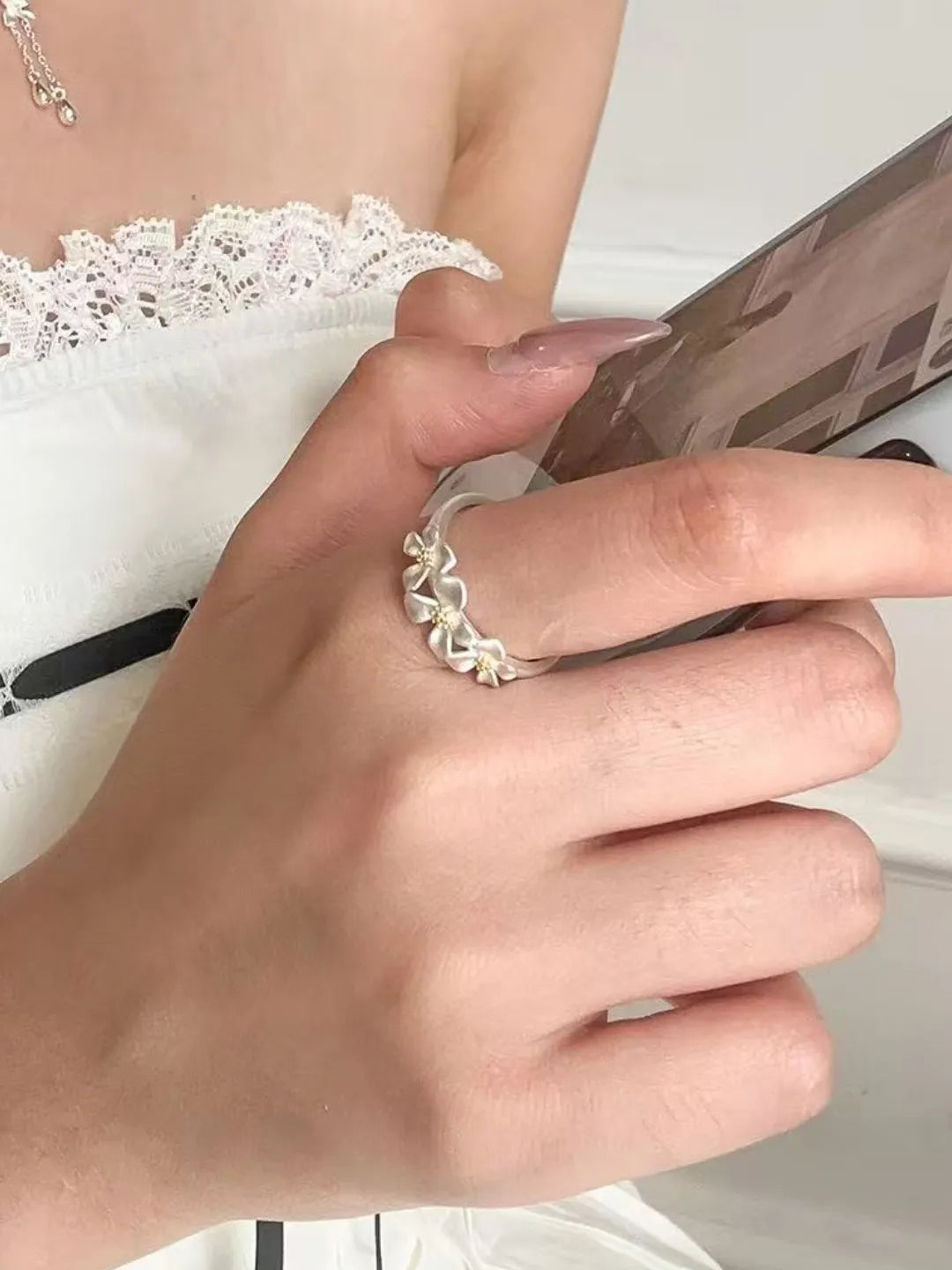 GARDENIA SILVER JEWELRY