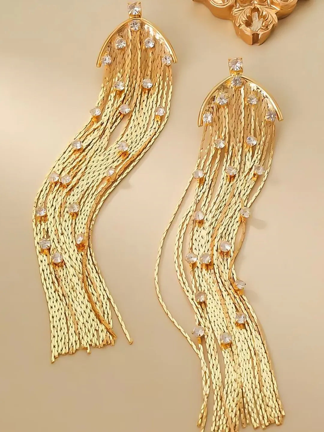 FRENCH VINTAGE TASSEL EARRINGS