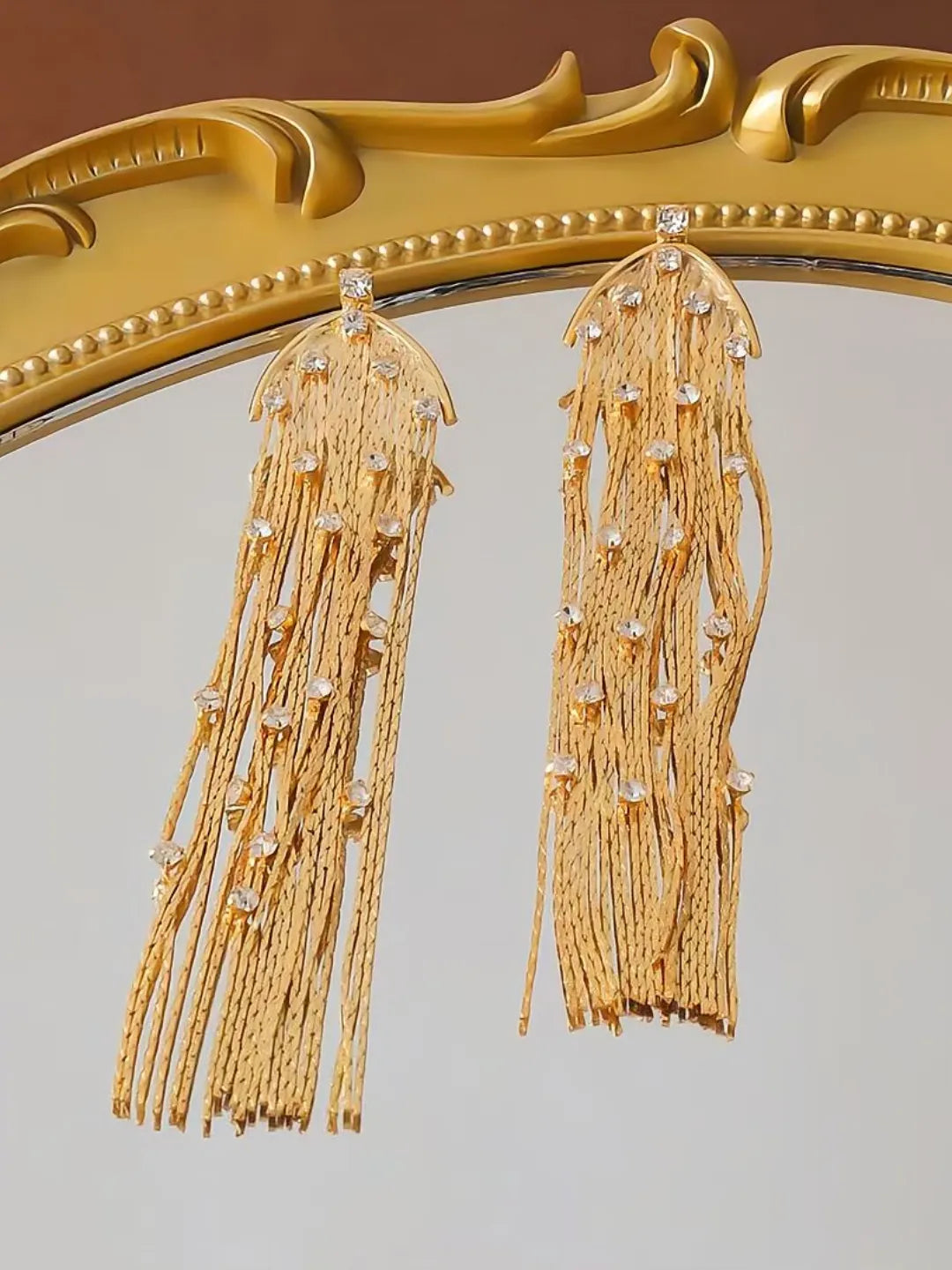 FRENCH VINTAGE TASSEL EARRINGS