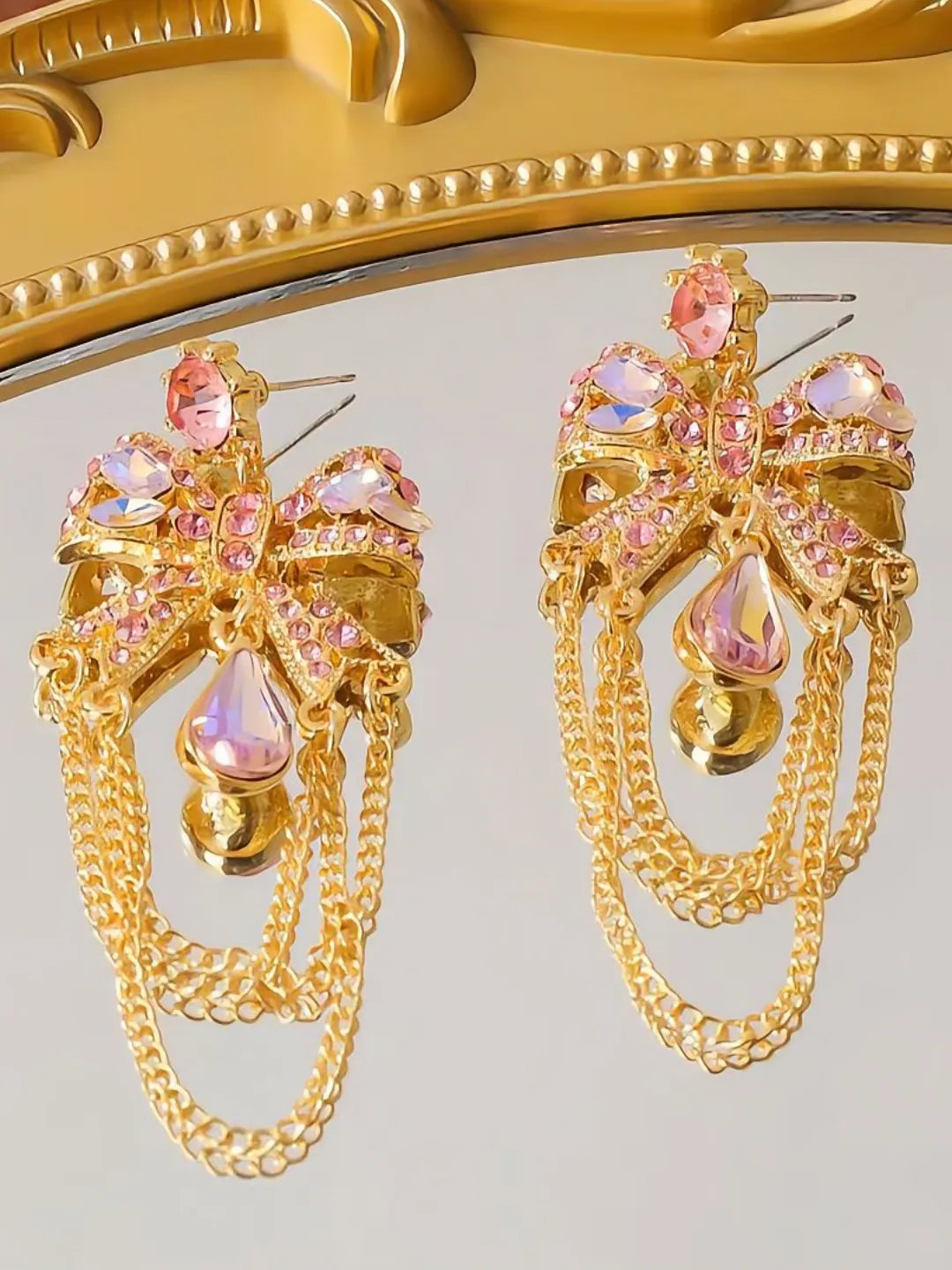NORDIC GOLD BUTTERFLY EARRINGS