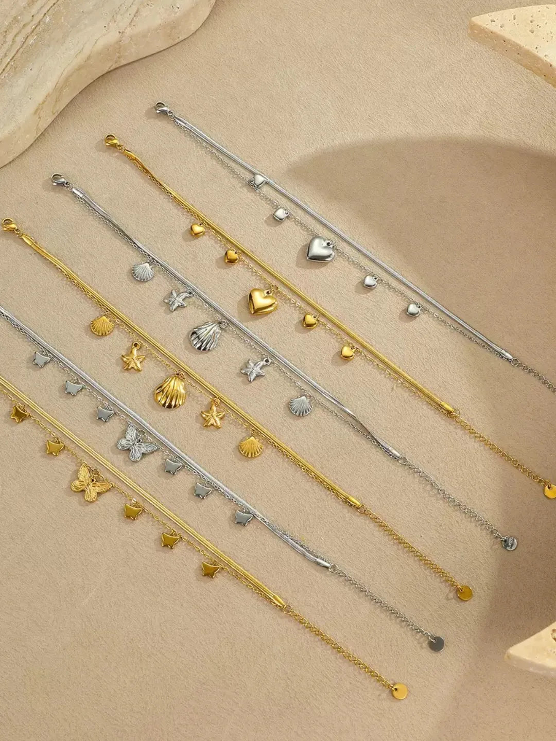 OCEAN WAVE ANKLET