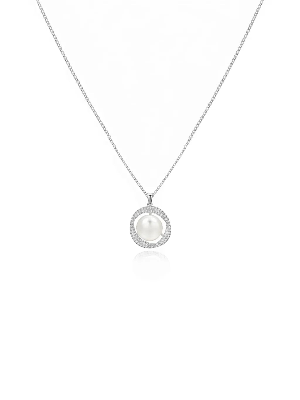 WRAPPED PEARL NECKLACE