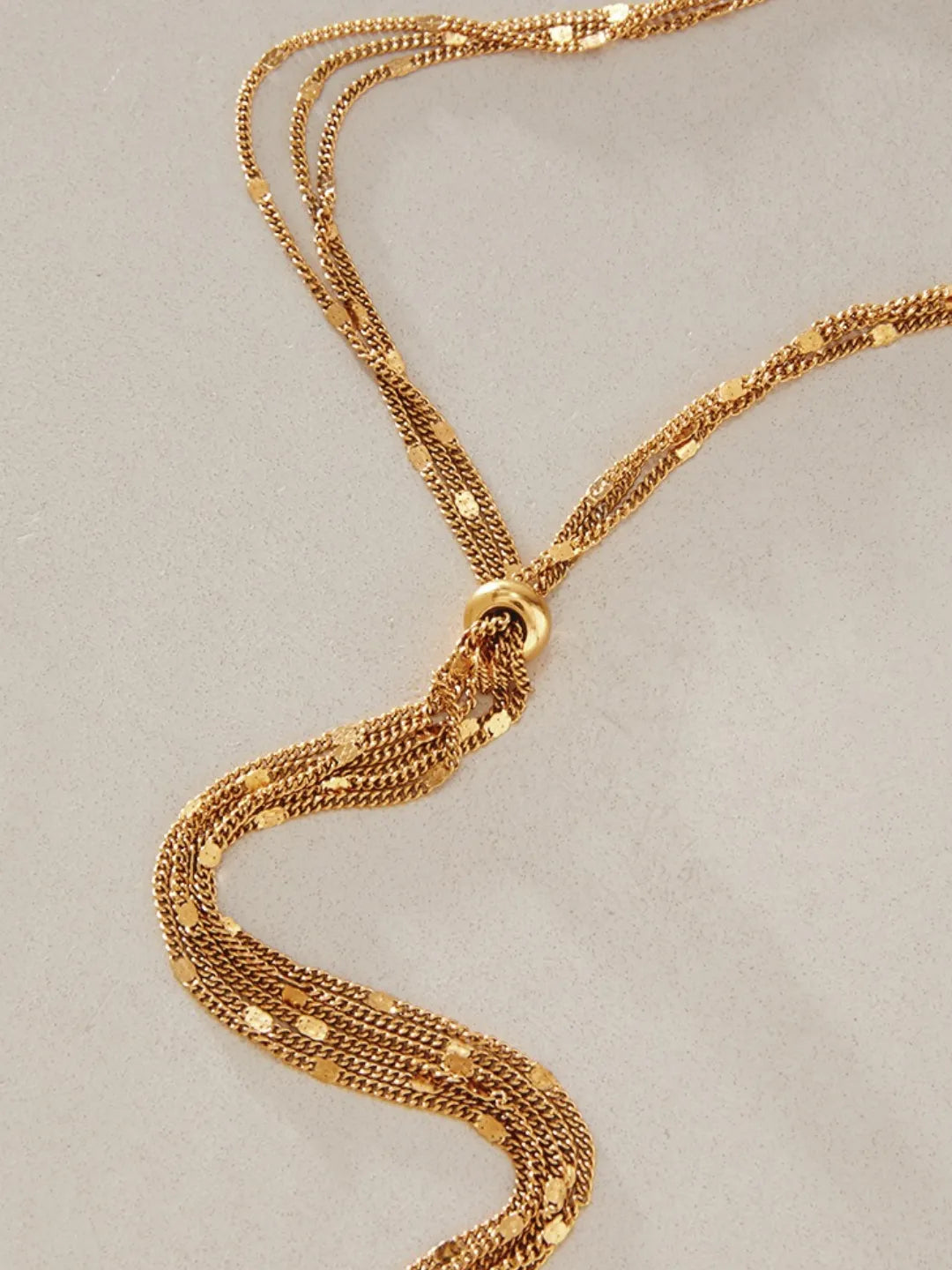 GILDED CASCADE NECKLACE