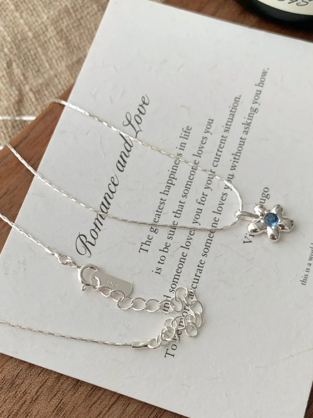 FLORAL GEM NECKLACE