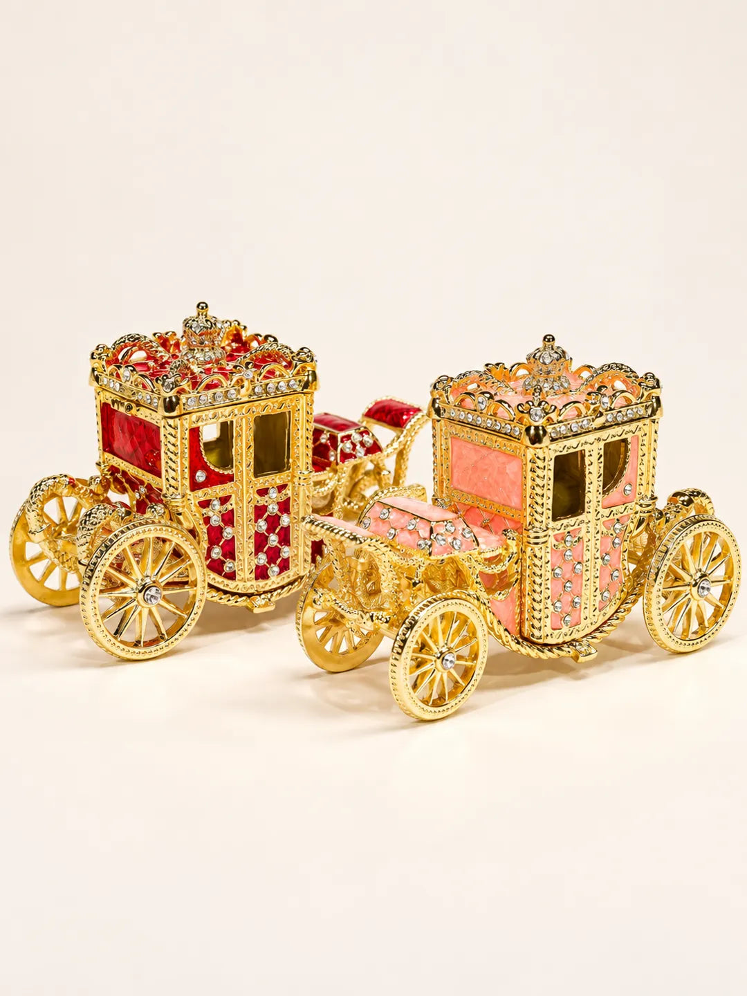 GILDED CARRIAGE BOX