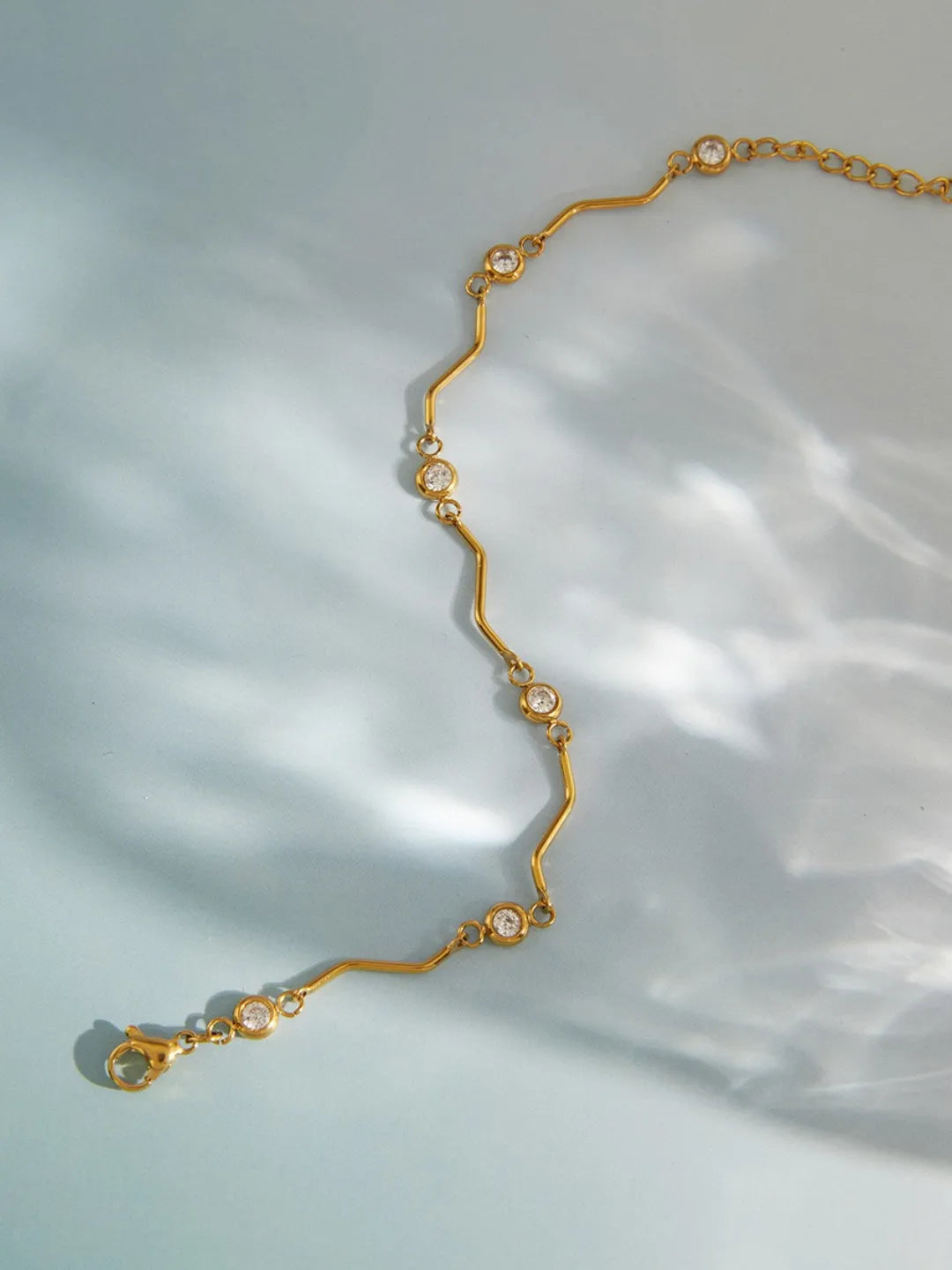 CZ WAVE BRACELET
