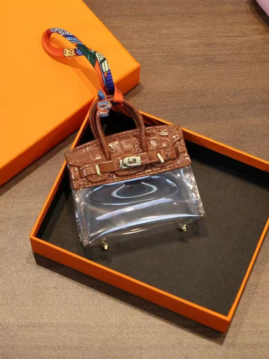 CLEAR TEXTURE BAG