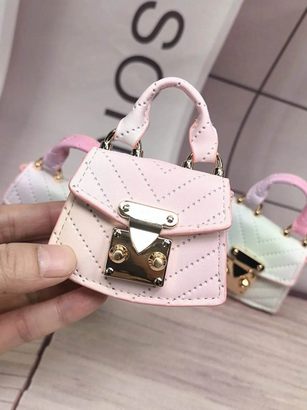 OMBRE FAN MINI BAG