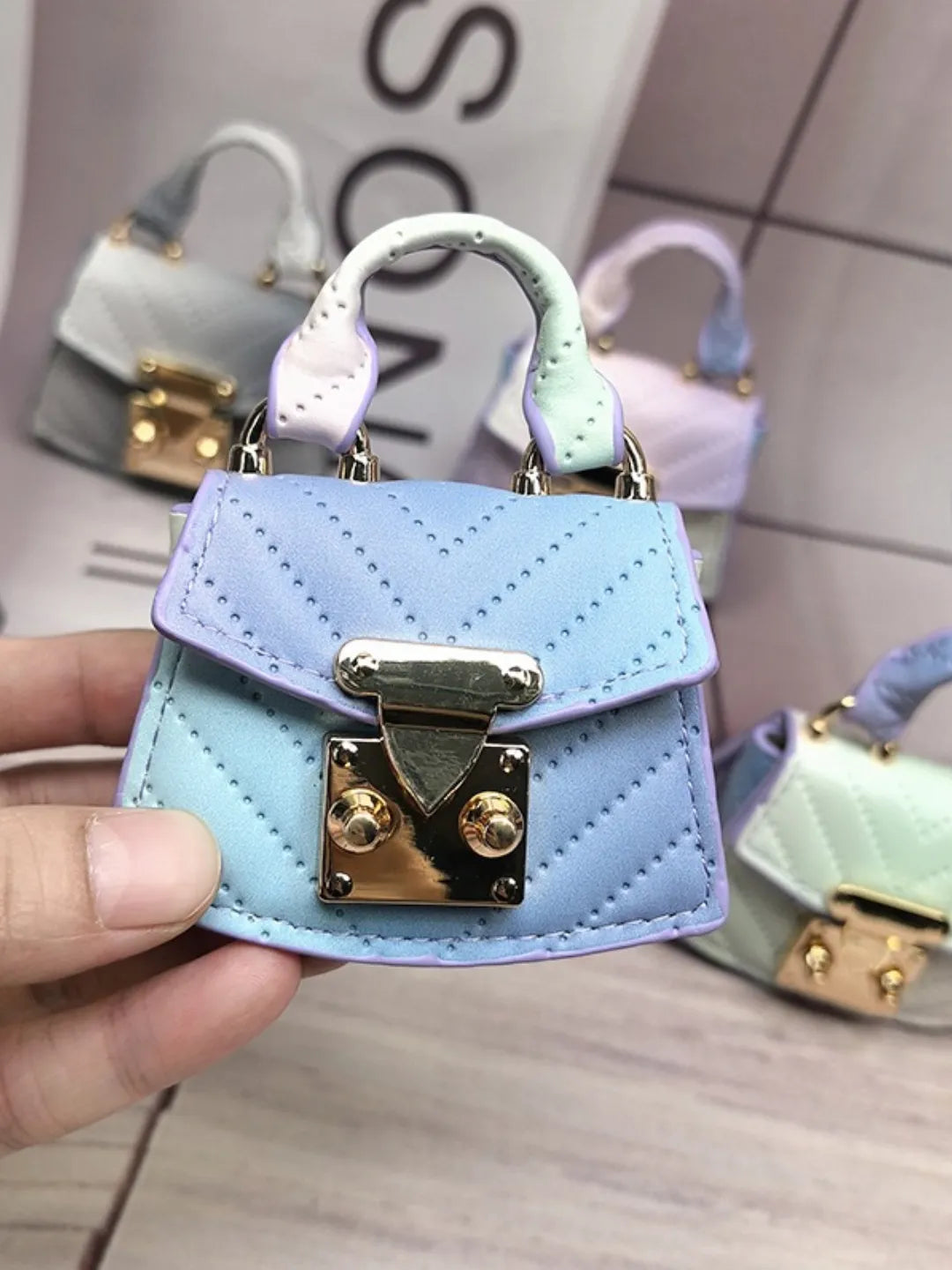 OMBRE FAN MINI BAG