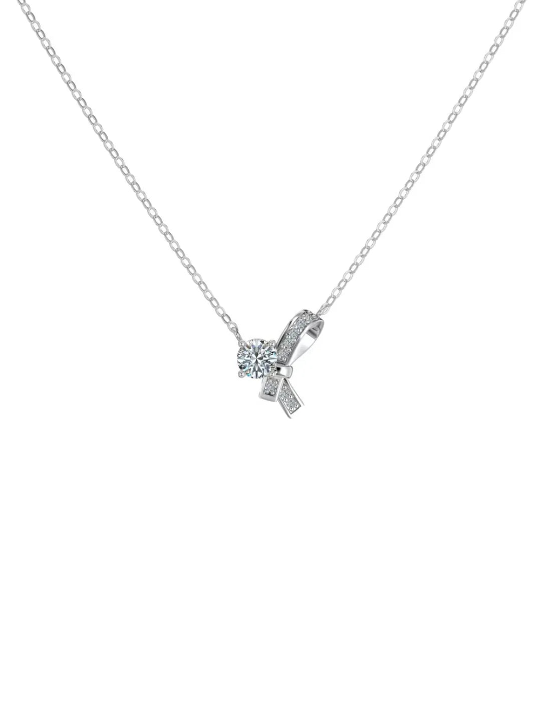 HEART BOW CZ JEWELRY