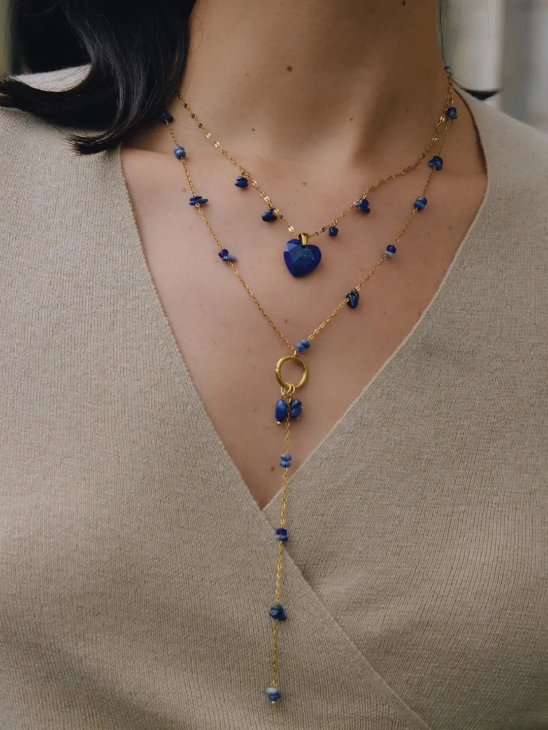 TIDAL HEART NECKLACE