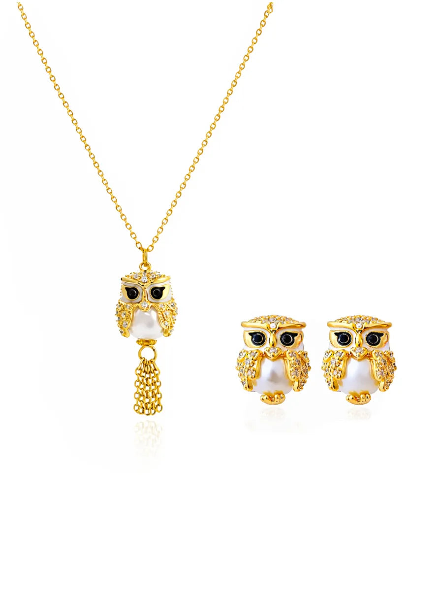 OWL CHARM SET