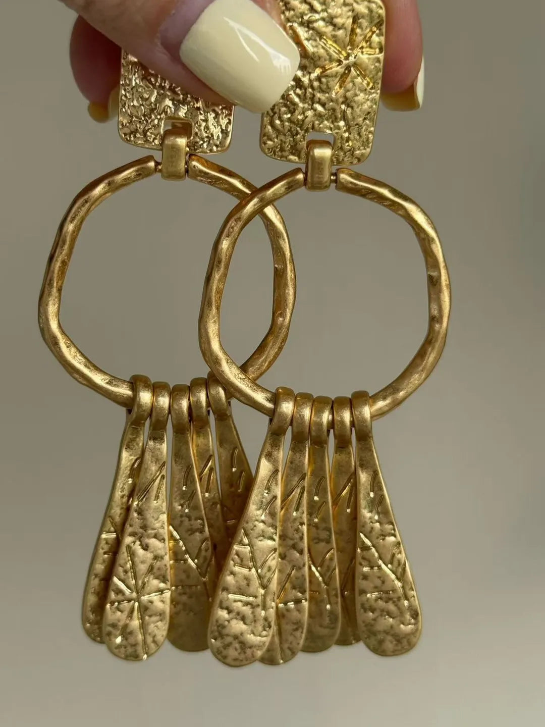 VINTAGE HEXAGRAM EAR CUFF