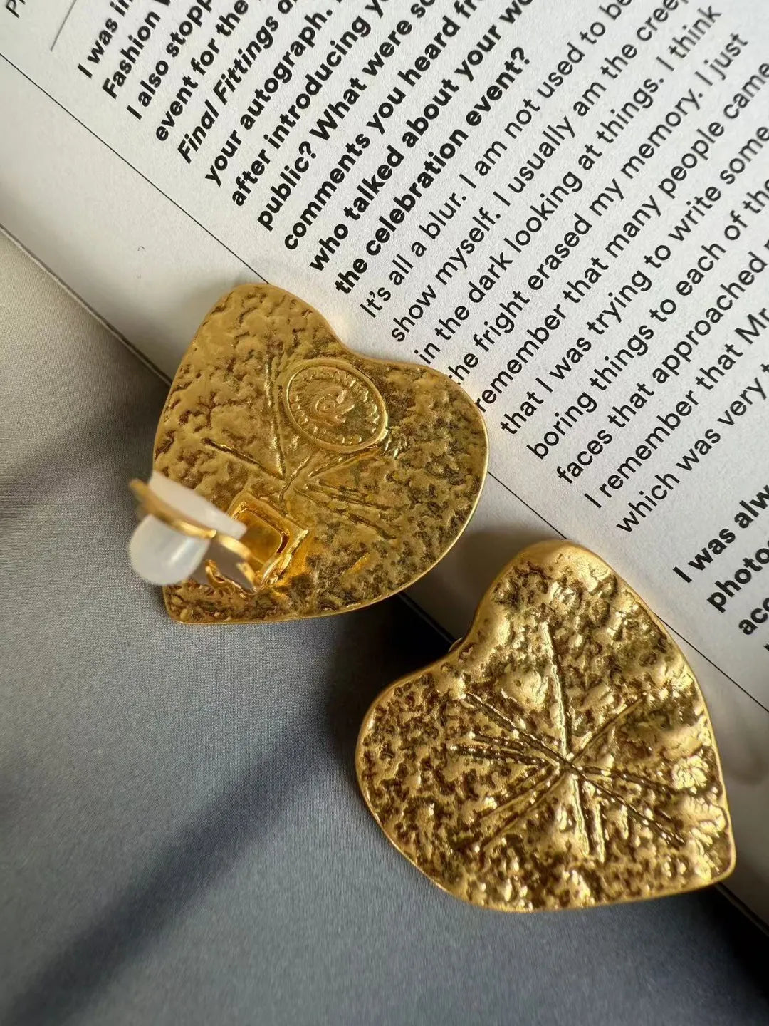 VINTAGE HEXAGRAM EAR CUFF