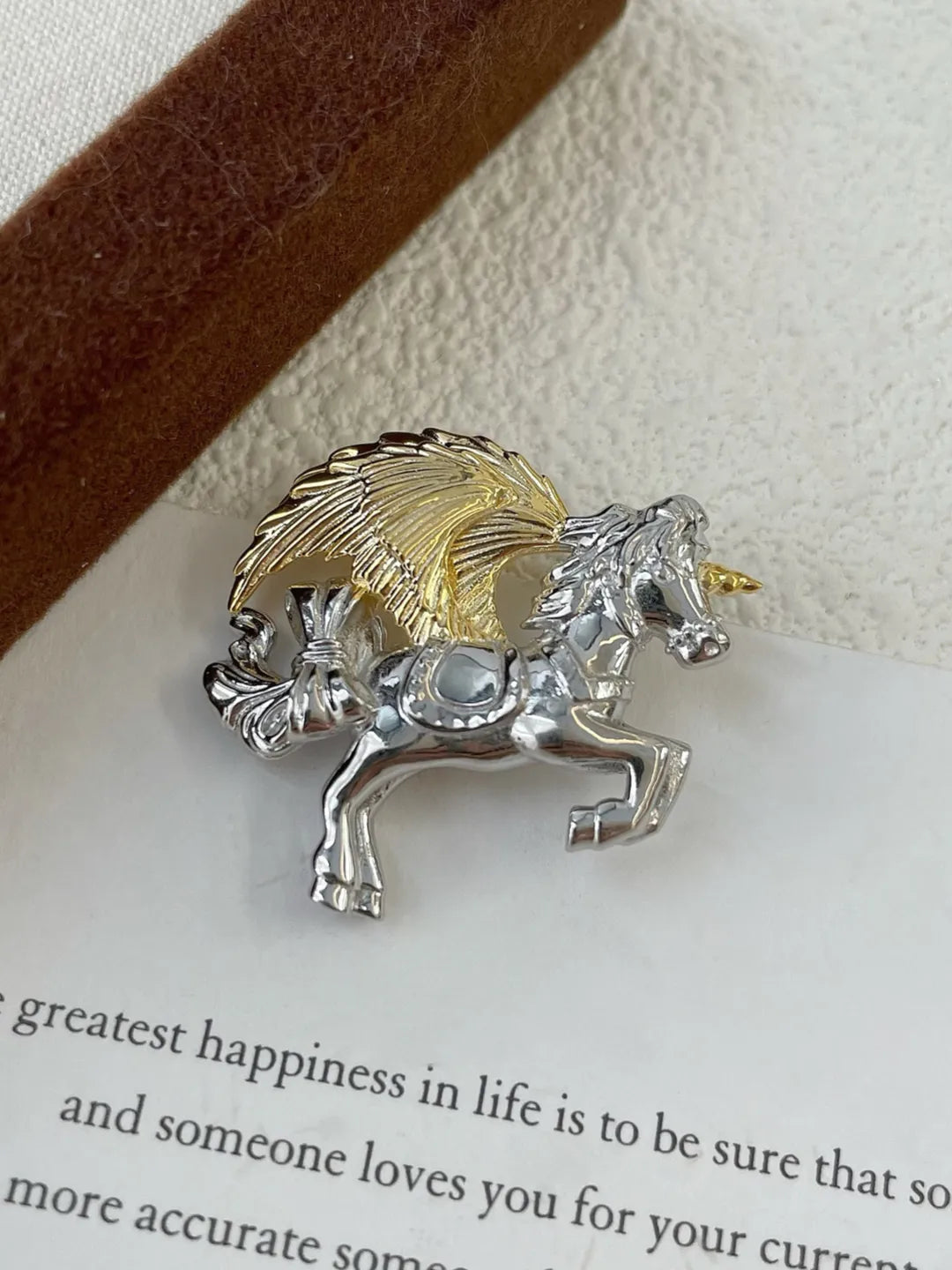 VINTAGE UNICORN PENDANT