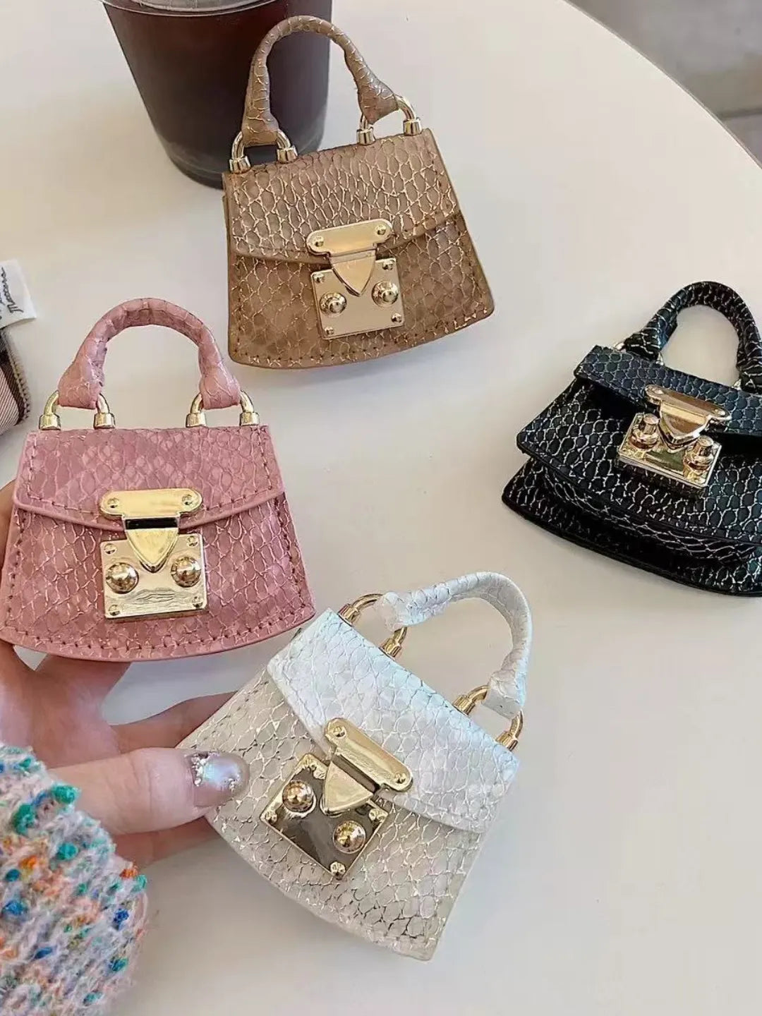 IVORY FAN MINI BAG