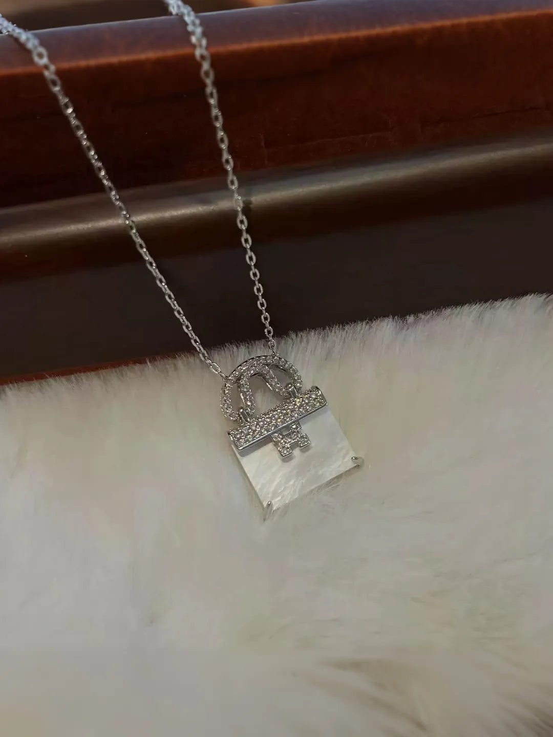 CRYSTAL MOP BAG