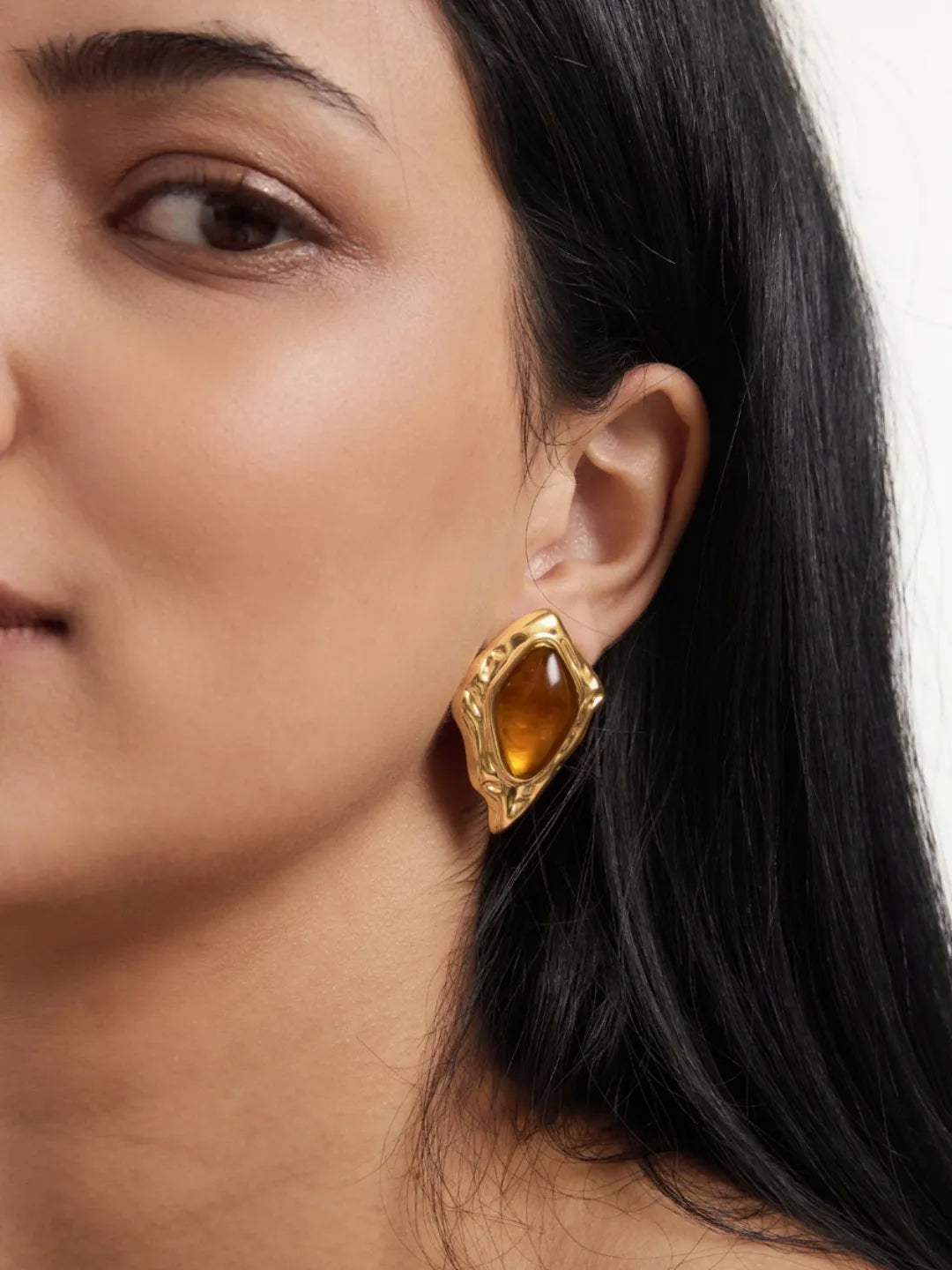 MOLTEN FRAME EARRINGS