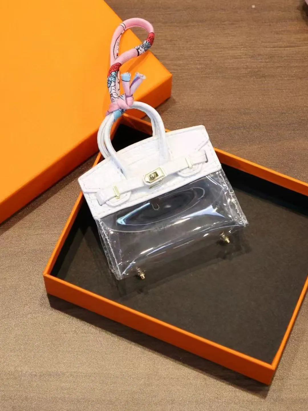 CLEAR TEXTURE BAG