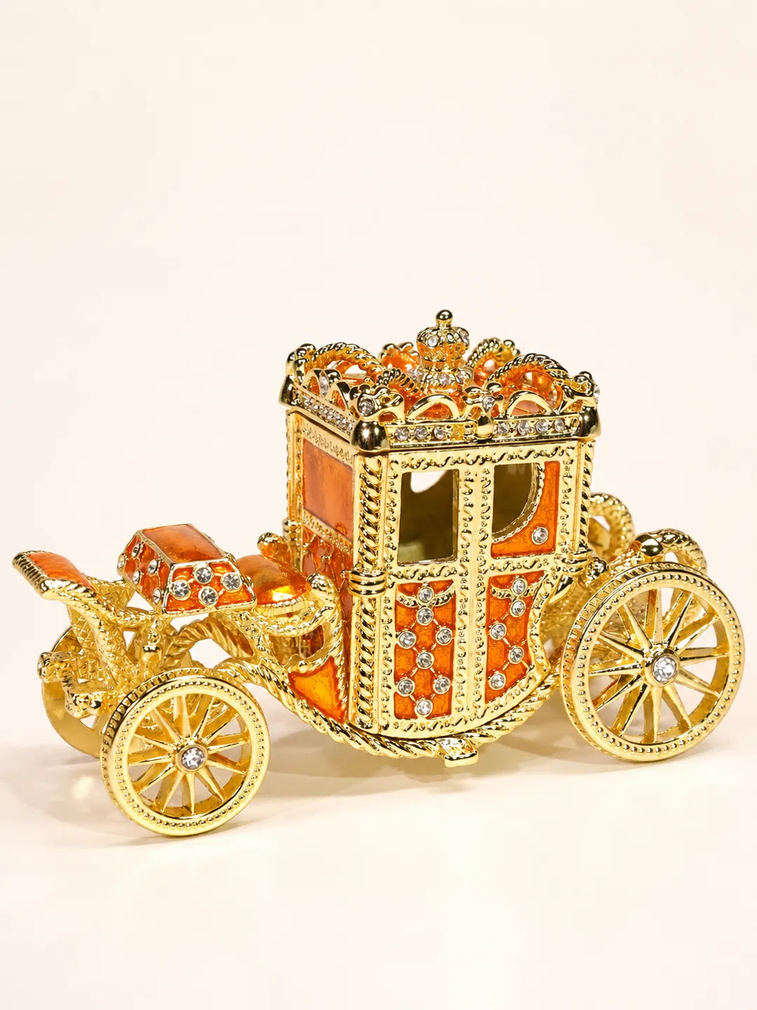 GILDED CARRIAGE BOX