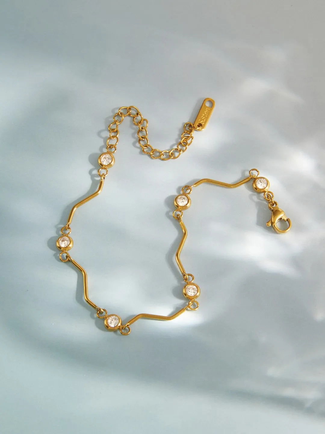 CZ WAVE BRACELET