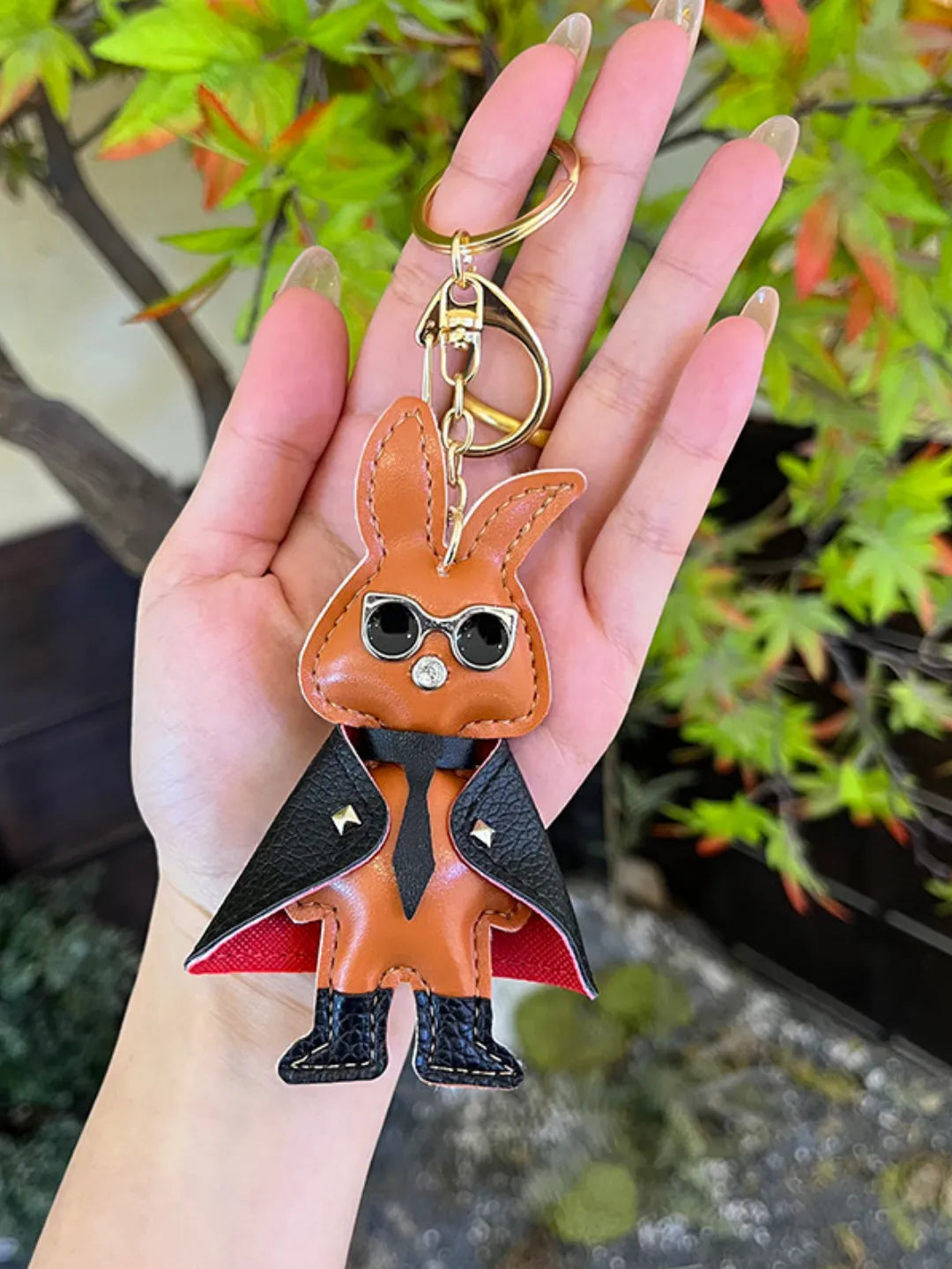 DAPPER RABBIT CHARM