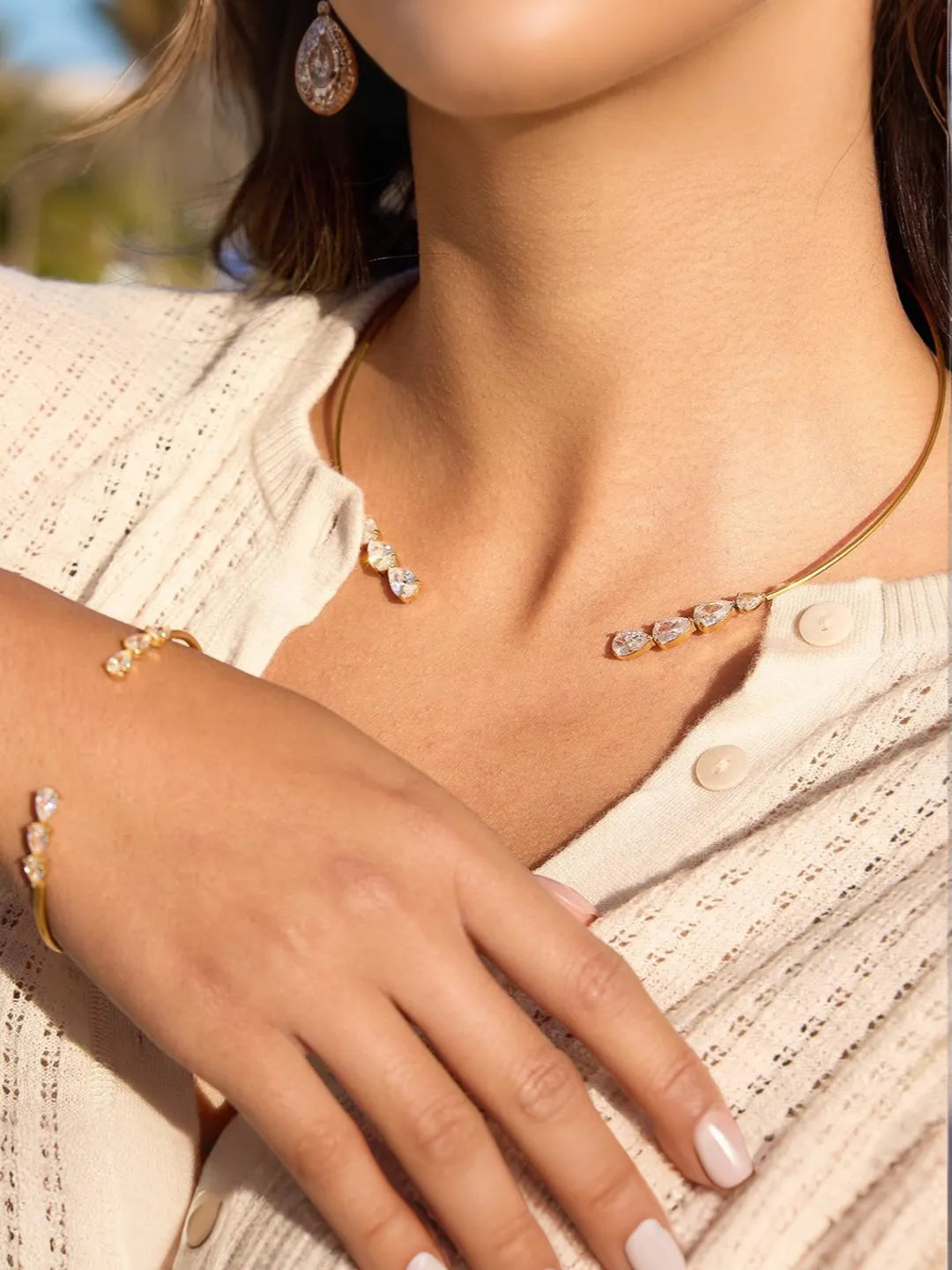 TEARDROP CHOKER
