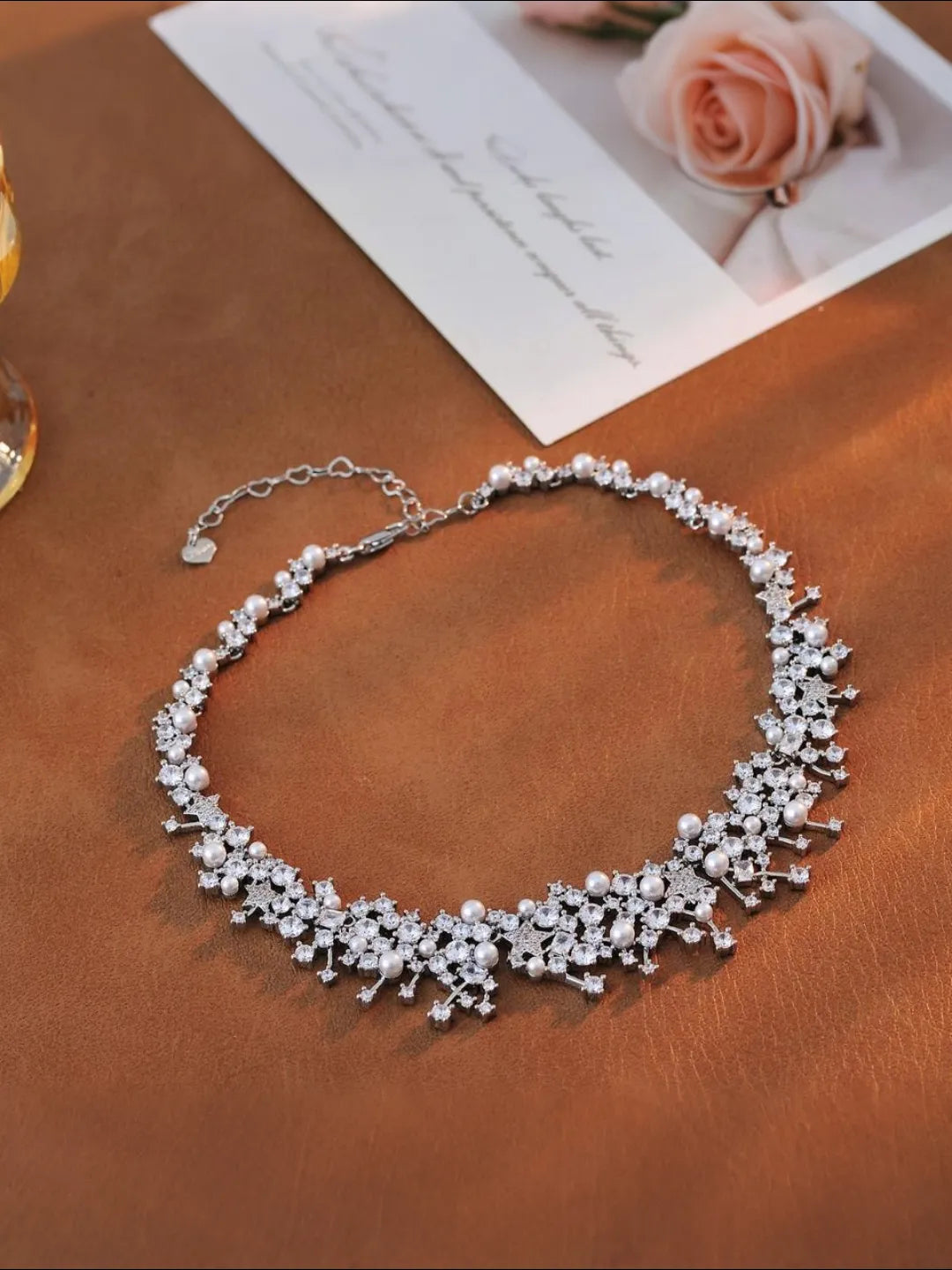 GALAXY LACE NECKLACE