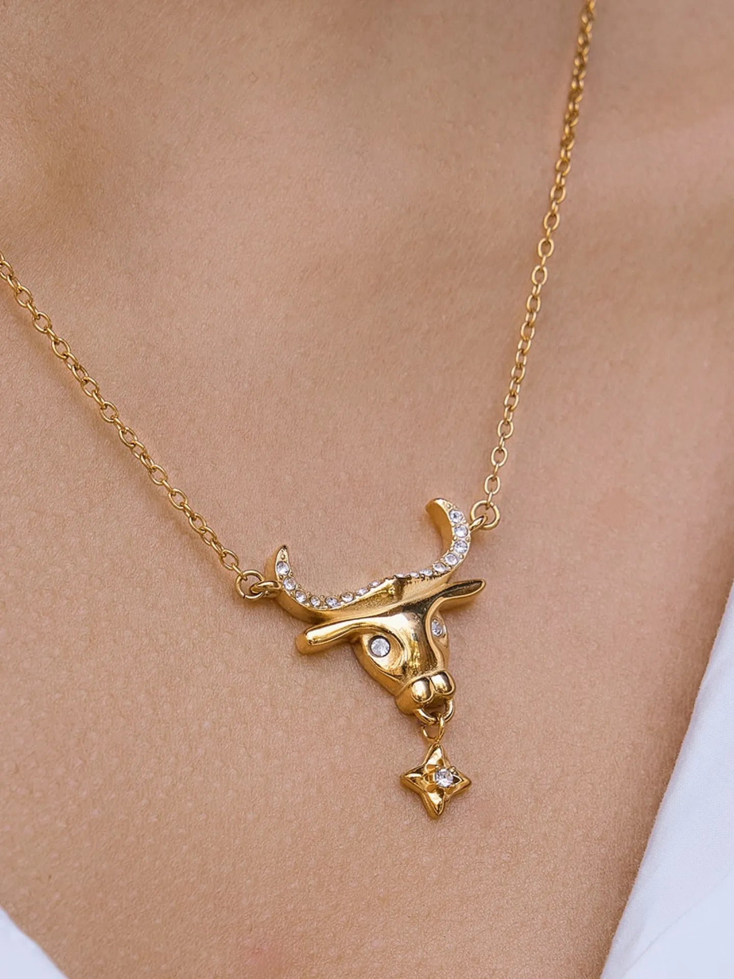 GILDED TAURUS CHARM