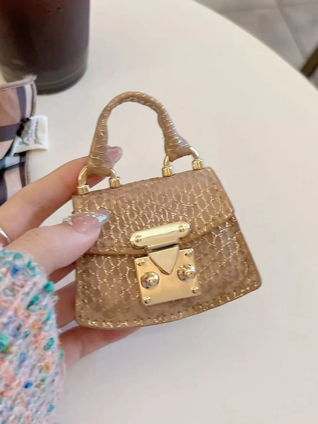 IVORY FAN MINI BAG