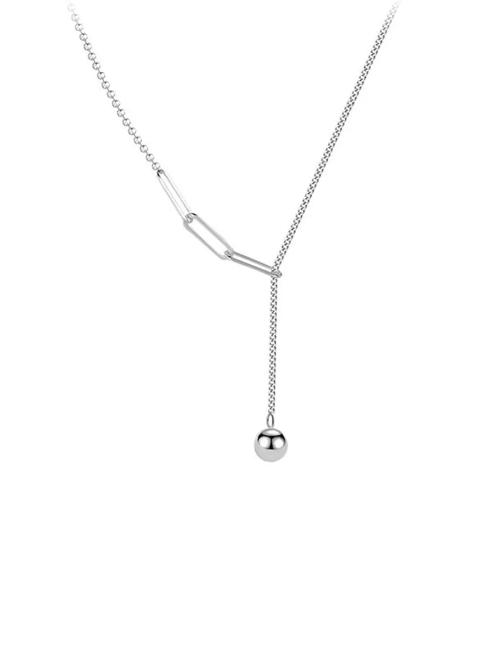 BALL FRINGE NECKLACE