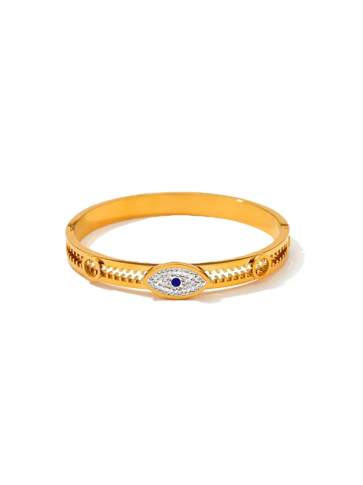 EVIL EYE DIAMOND BRACELET