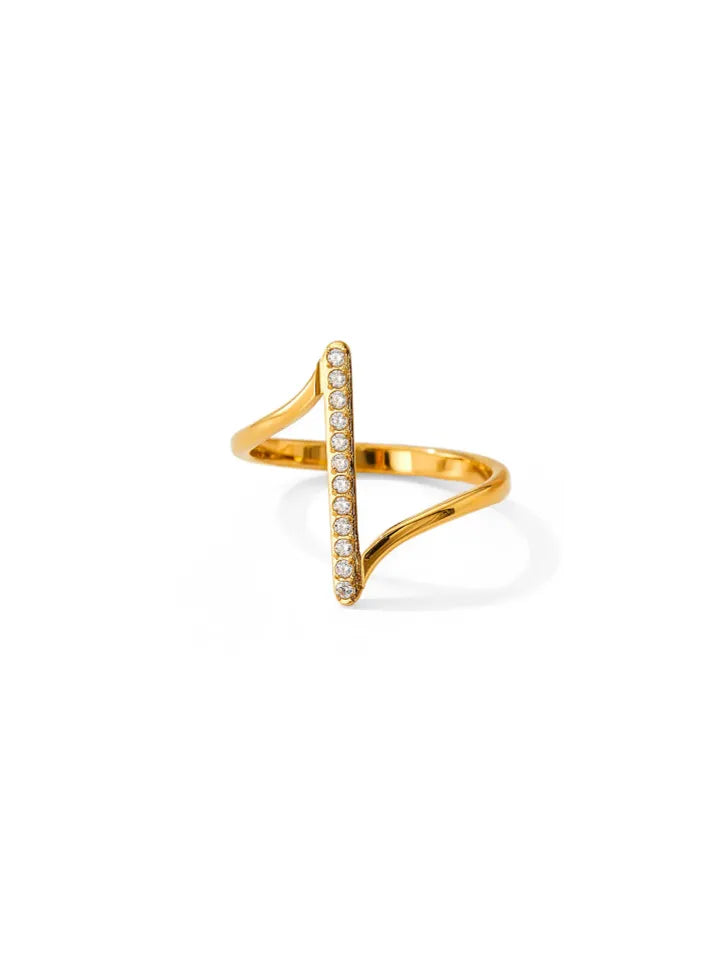 MICRO-PAVÉ ZIRCON RING