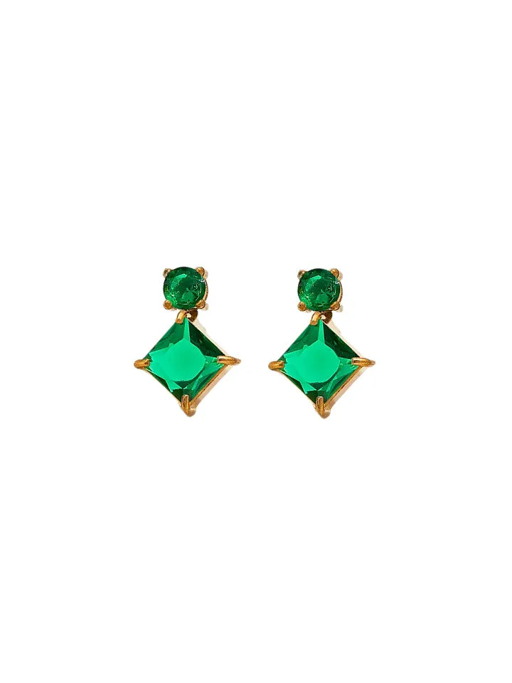 FRENCH ZIRCON EARRINGS