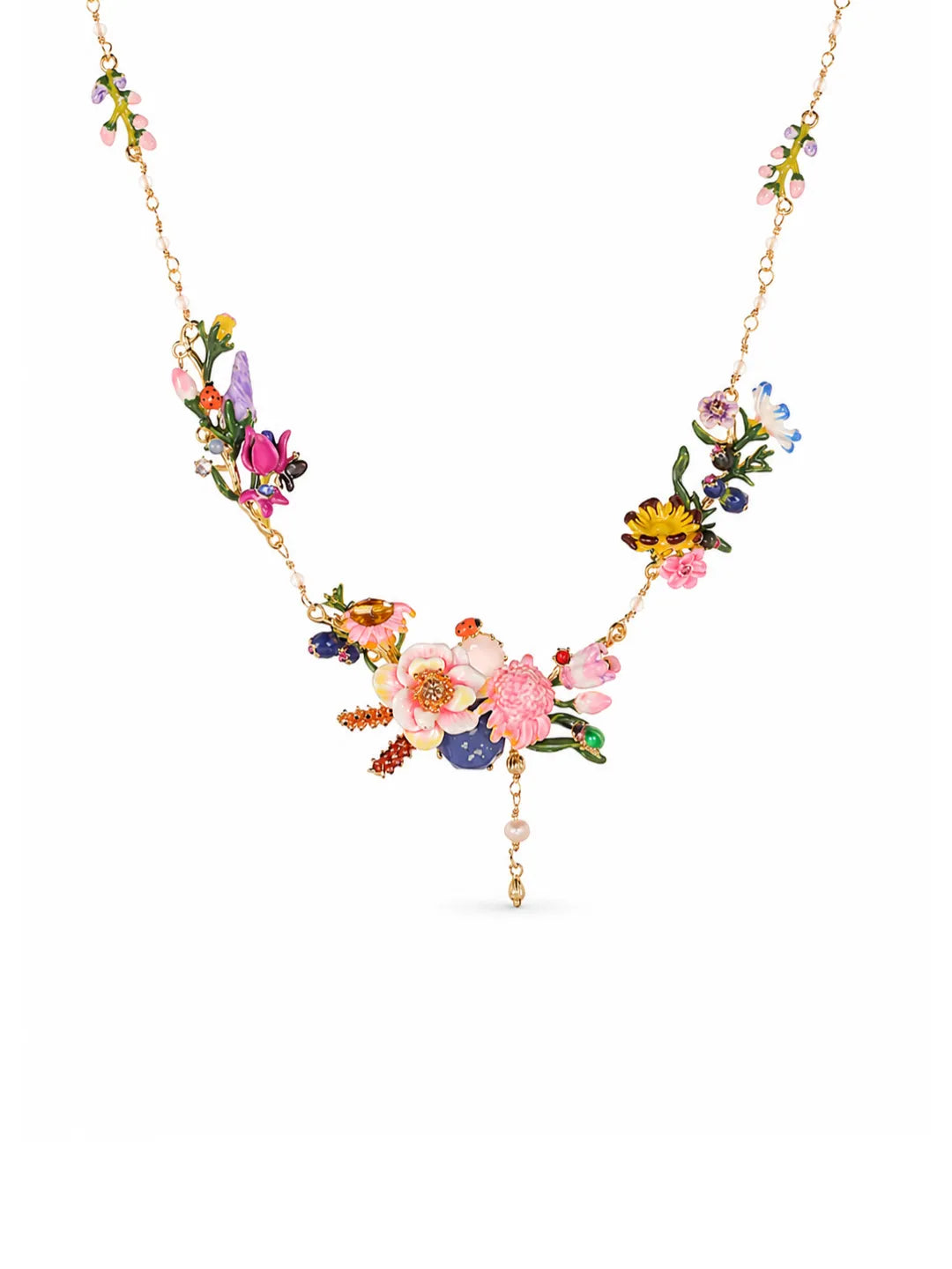 SAPPHIRE BLOOM TASSEL
