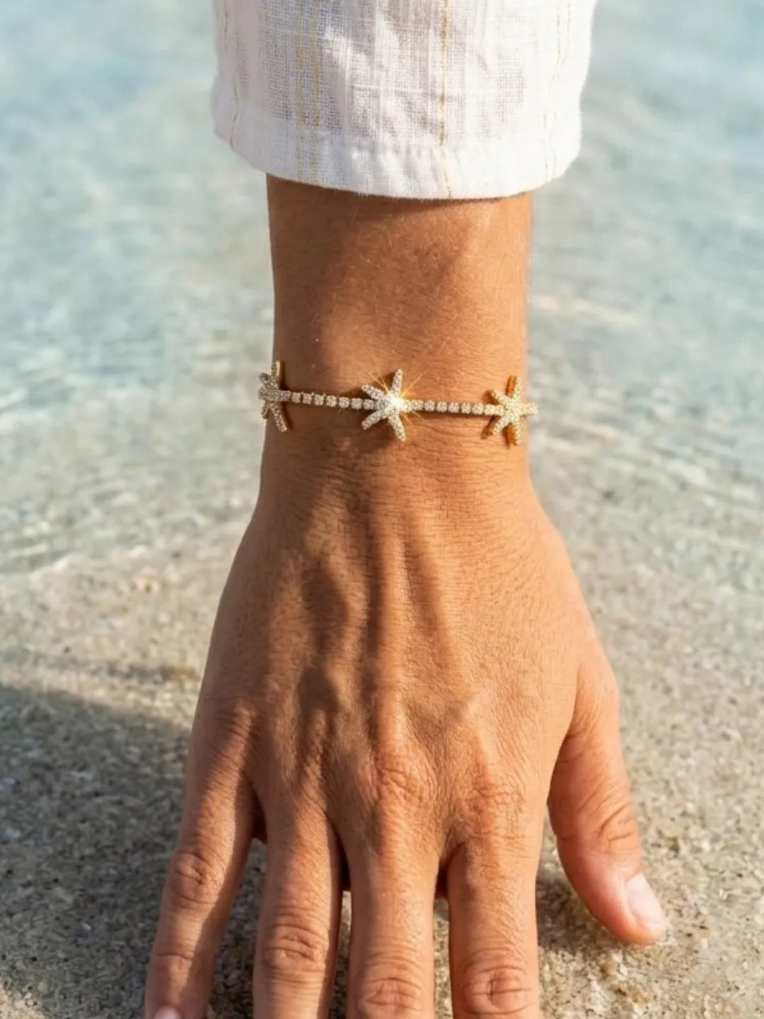 STARFISH CZ BRACELET