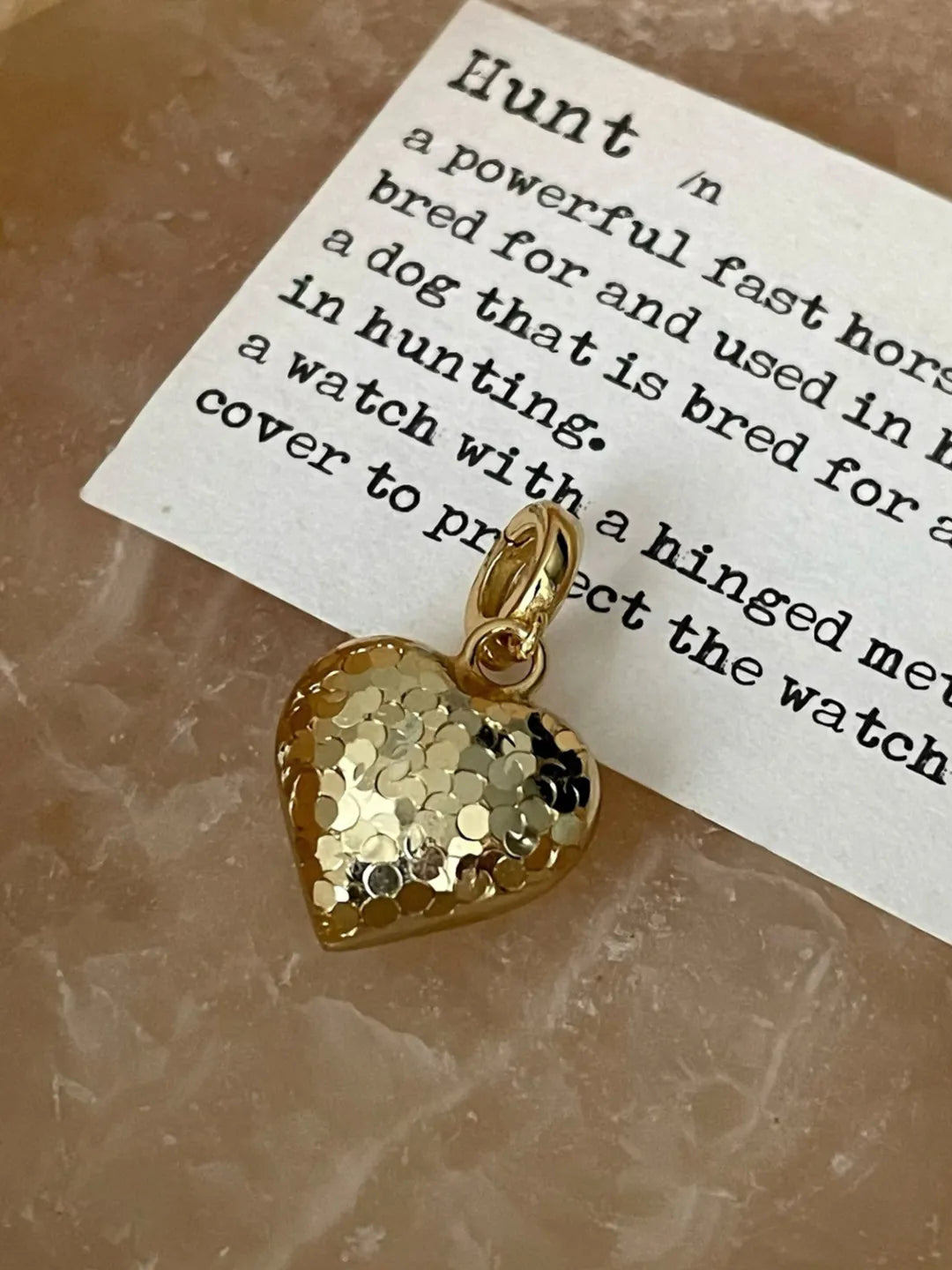 ICY HEART PENDANT
