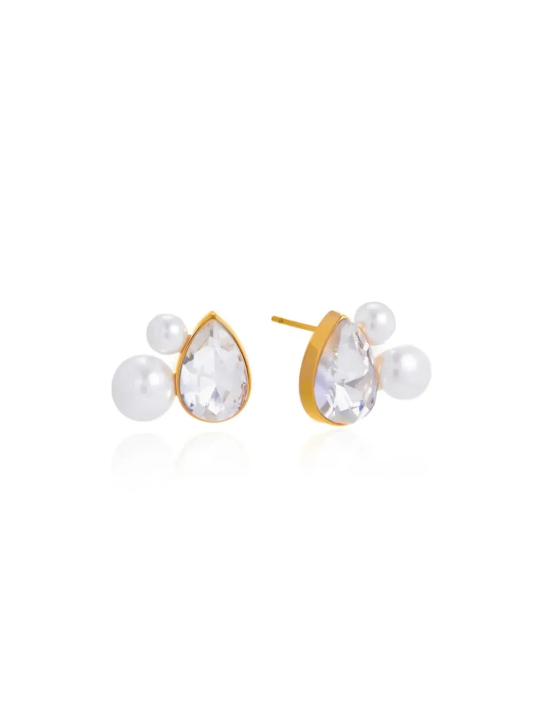 PEARL CZ STUDS