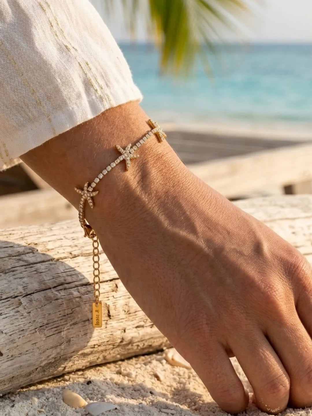 STARFISH CZ BRACELET