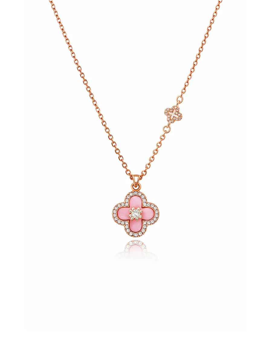 FOUR-LEAF CLOVER NECKLACE