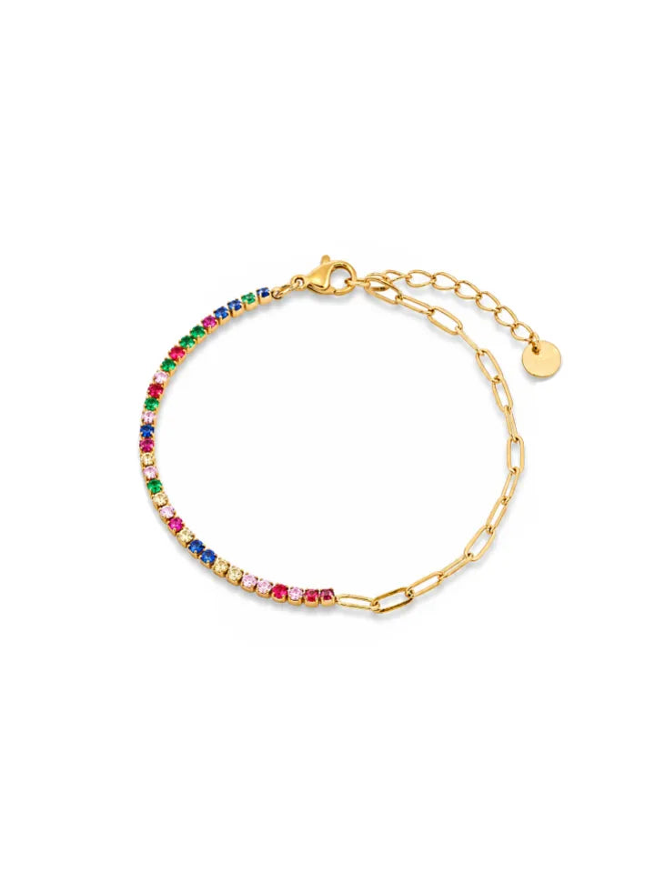 RAINBOW DIAMOND BRACELET