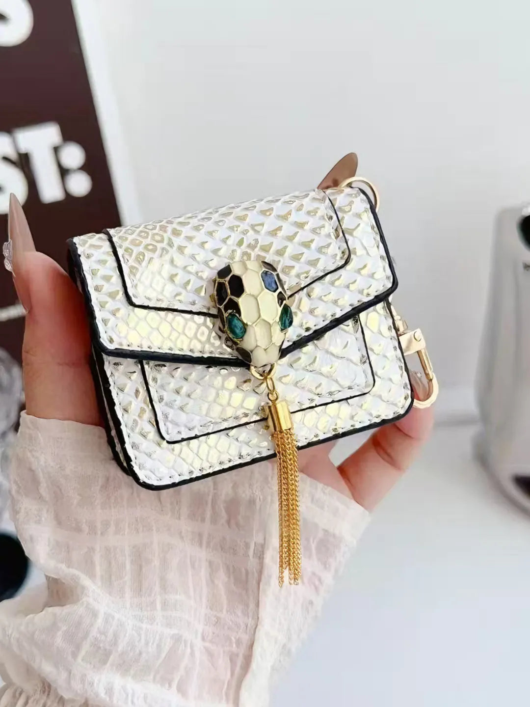 RUBY TASSEL MINI BAG