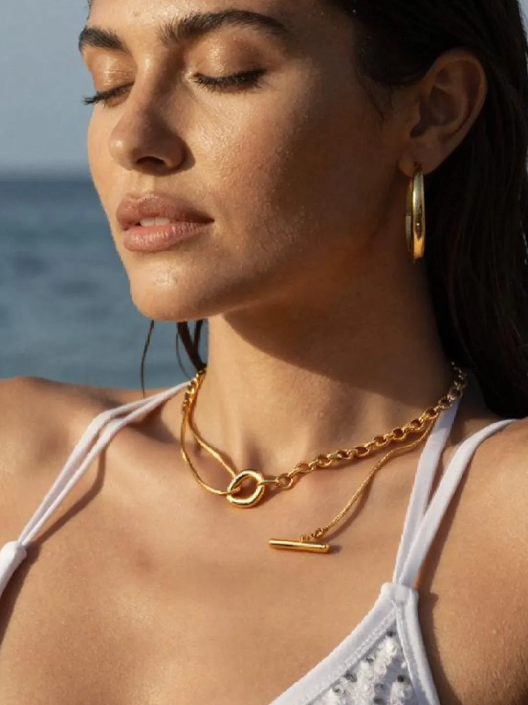 PALM LINK NECKLACE