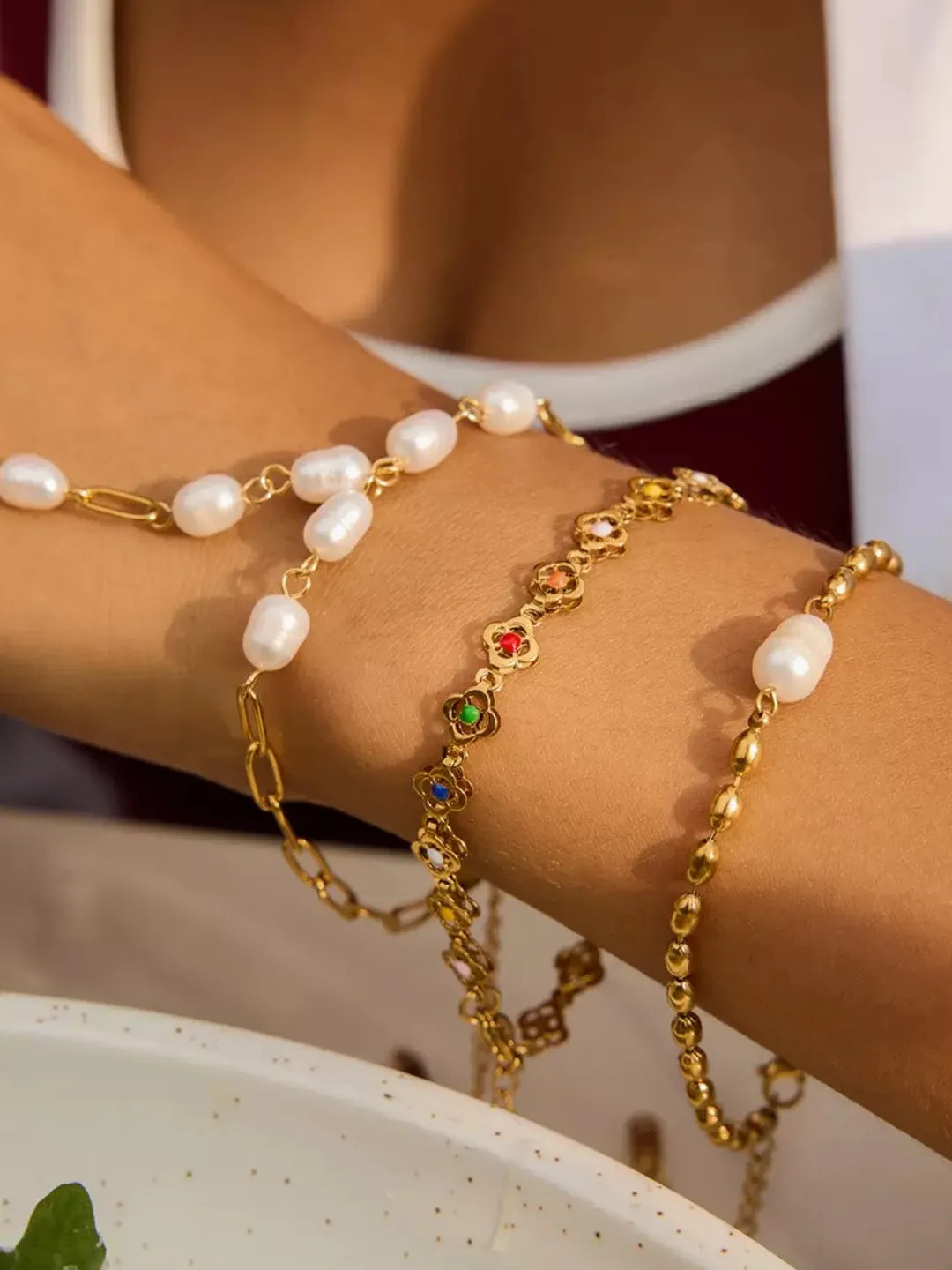 ENAMEL PETAL SET