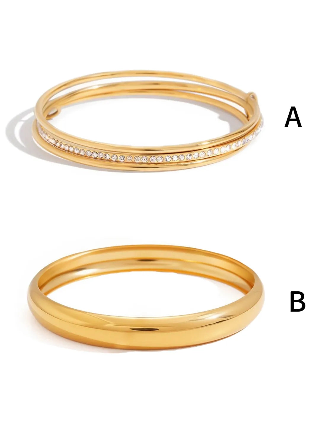 STACKED BANGLE