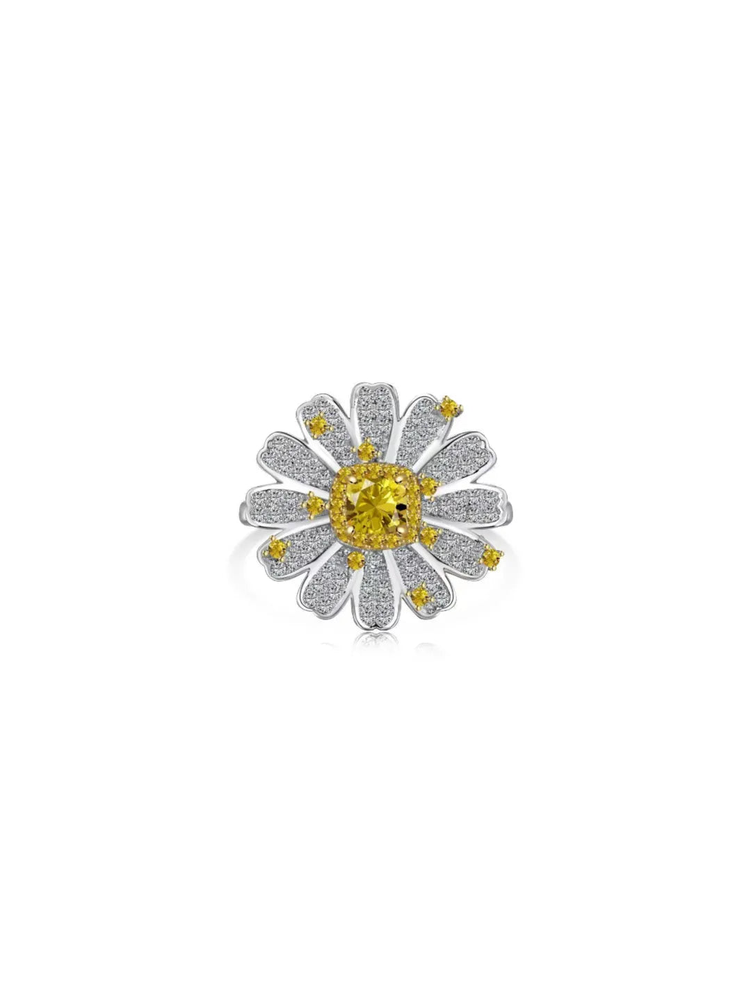 SUNFLOWER PAVÉ CZ JEWELRY