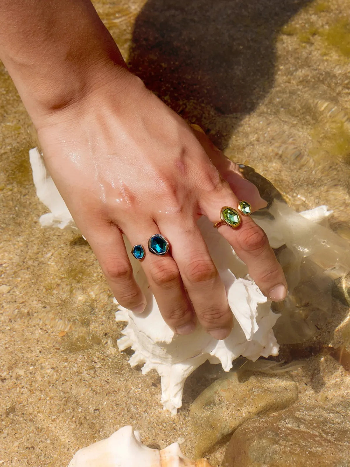ZIRCON OPEN RING
