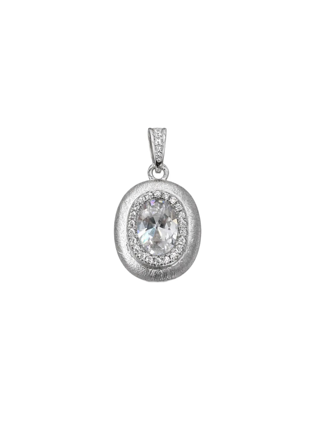 MATTE CZ VINTAGE PENDANT
